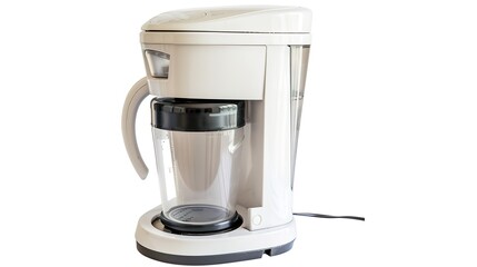 A household appliance on a white background - a practical and essential item in modern living. This appliance stands out against the pure white backdrop, representing convenience and functionality in 