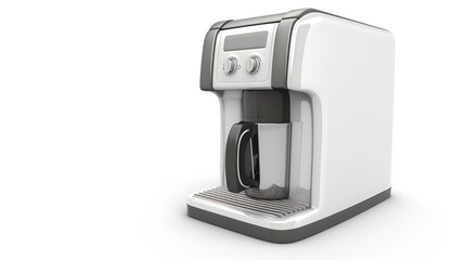 A household appliance on a white background - a practical and essential item in modern living. This appliance stands out against the pure white backdrop, representing convenience and functionality in 