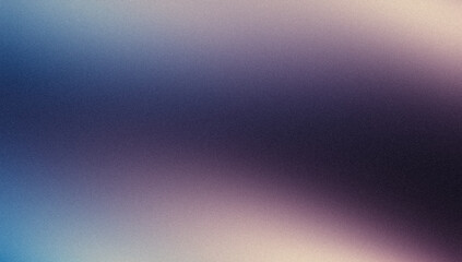Magenta blue glowing dark colour wave grainy backdrop design. Abstract glowing grainy gradient texture, website header, poster, banner, copy space