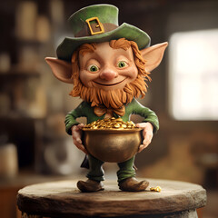 st patricks day leprechaun