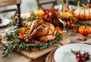 thanksgiving chicken roasted 