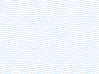 Abstract seamless background pattern with doodle waves