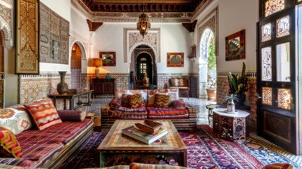 Obraz premium Moroccan Interior Design