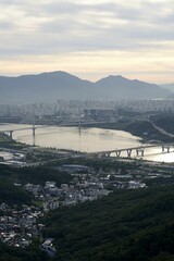 시루봉 용마산 아차산 망우산