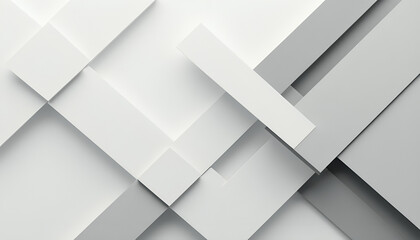 Fototapeta premium Abstract Geometric Arrangement with Overlapping Rectangles