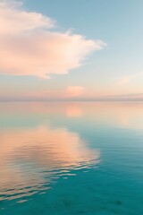 Serene Sunset over Calm Waters