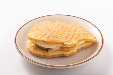 栗餡とカスタードクリーム　たいやき