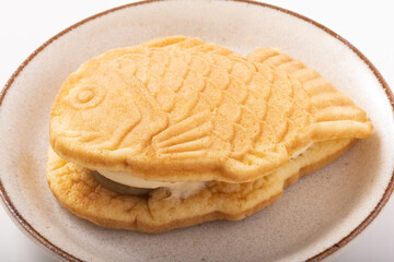 栗餡とカスタードクリーム　たいやき