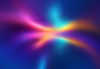 Fototapeta premium Colorful background with light trails.