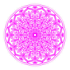 round lace pattern
