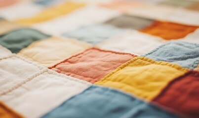 patchwork textile art, Generative AI