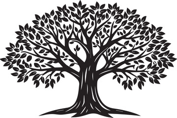 Obraz premium Tree Of Life,branch, tree, spring, growth, garden, flower vectors design 