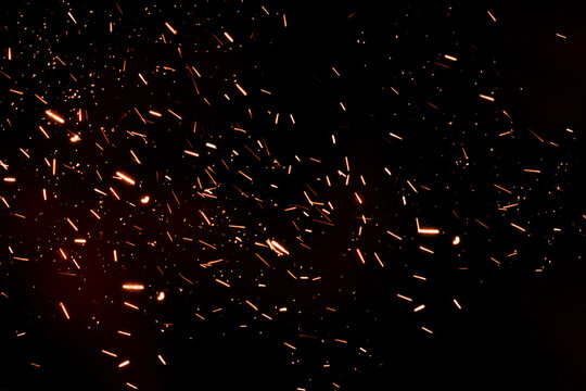 Fire sparks overlays