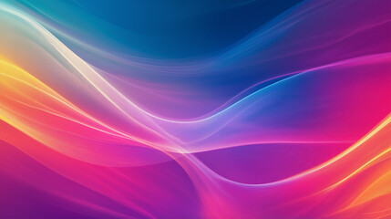 Fototapeta premium Abstract Background Design with Dynamic Colored Lines