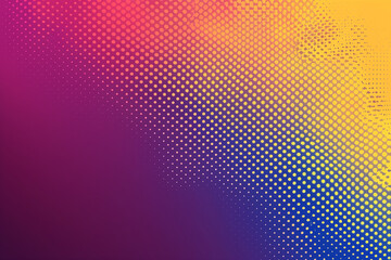  Colorful gradient background created from vibrant dots in varying sizes