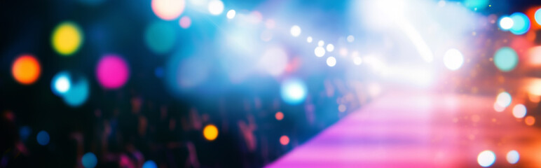 Elegant fashion runway showcasing models with a minimalist and artistic backdrop. Ideal for displaying clothing, accessories, and product presentations in a sophisticated atmosphere.