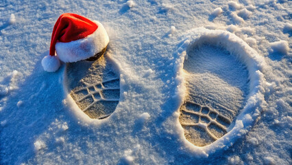 Santa footsteps 
