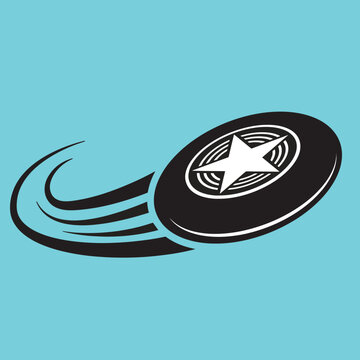 Frisbee icon Vector illustration Artwork 