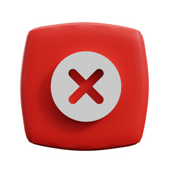 Obraz premium reject 3d rendered sign illustration