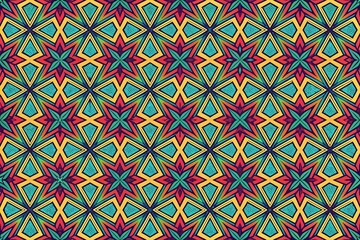 Obraz premium abstract geometric pattern design with forced perspective