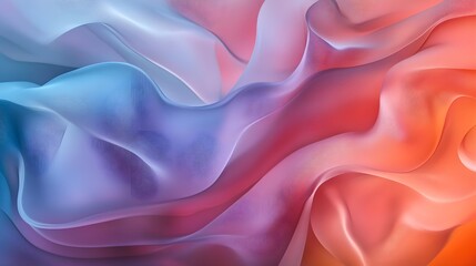 Obraz premium Abstract Blue and Orange Swirling Background