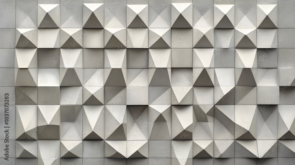 Poster geometric concrete wall texture background abstract architecture