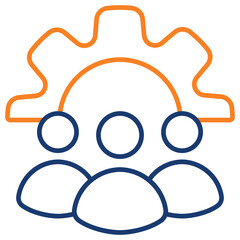 Team Management  Icon Element For Design