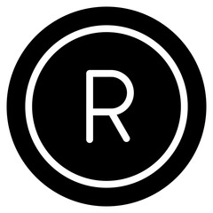 South african Rand icon