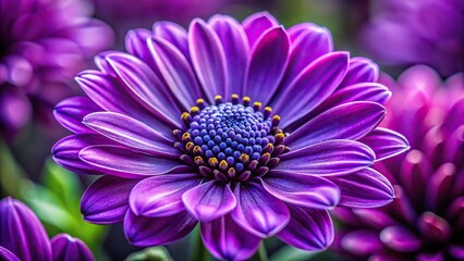 Fototapeta premium Closeup of purple flowers texture