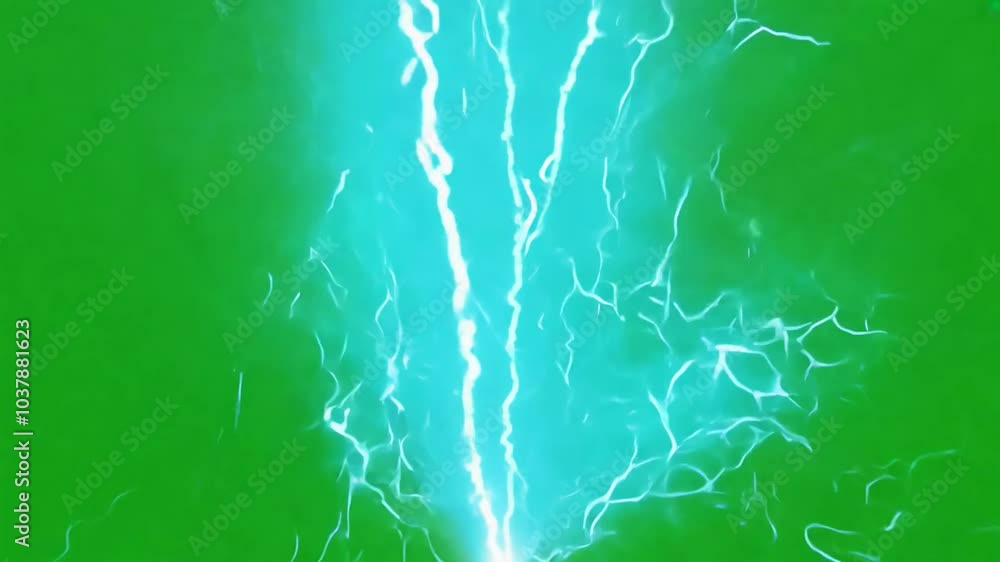 Poster a solid green background with a slight textured effect.