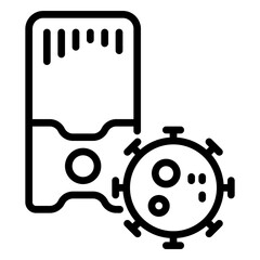 Home icon, line icon style