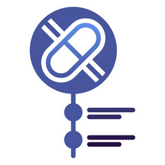 Paint icon, gradient icon style