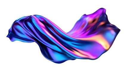 Obraz premium Abstract colorful shape, 3d render