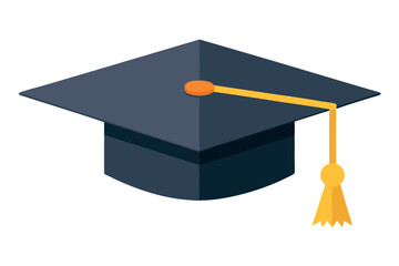  Graduation cap vector illustration.