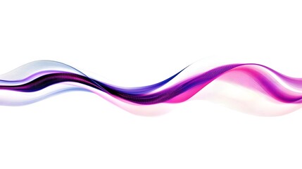 Fototapeta premium Abstract 3d render, liquid surface, wavy line, modern background design