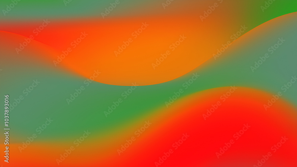 Poster colorful abstract waves and curves with bright patterns and digital texture abstract background, noi