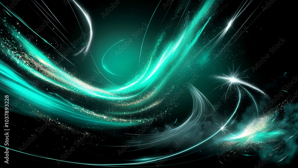Poster abstract digital wave background representing information technology. dimensional mobility, informat