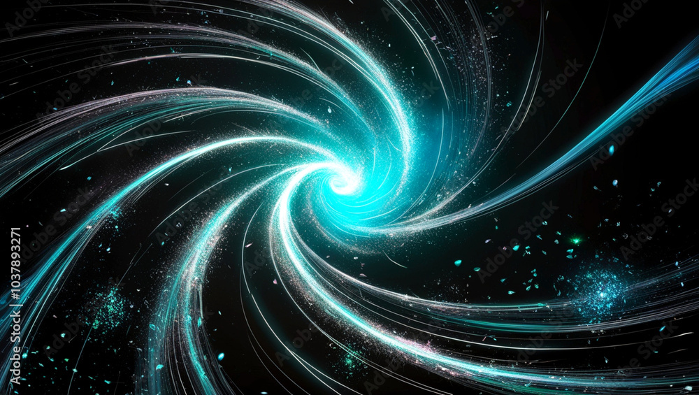 Poster abstract digital wave background representing information technology. dimensional mobility, informat