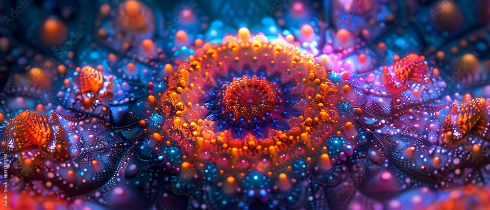 Aufkleber exploring the vibrant universe of abstract patterns and fractal art a journey through colorful dimen