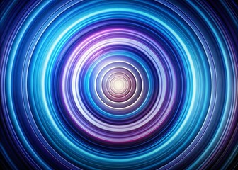 Dynamic abstract design showcases concentric circles over a dark, textured backdrop, highlighted by a swirling vortex