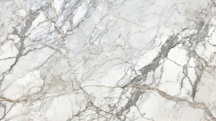 Explore the exquisite texture of Carrara Statuario marble, highlighted by Calacatta glossy surfaces and grey streaks, perfect for sophisticated interiors. Generative AI