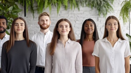 Diverse Workplace Team