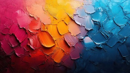 vivid acrylic background featuring bold textures and colors capturing a sense of chaos and spontaneity perfect for artistic inspiration