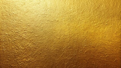 Naklejka premium High angle gold wall texture abstract background plastered wall painted gold color