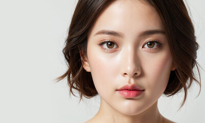 Fototapeta premium face treatment concept
