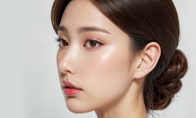 Fototapeta premium face treatment concept