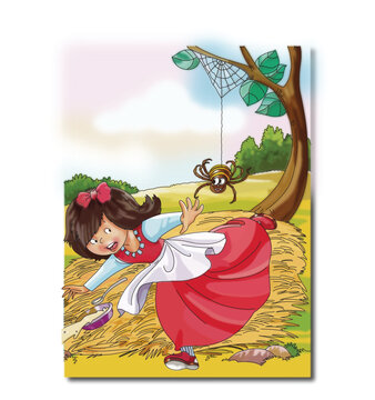 Nursery rhyme happy and cute baby