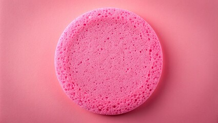 Pink gradient circle effect overlay