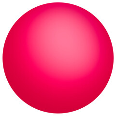 Saspberry pink sphere