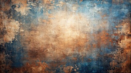 Fototapeta premium A canvas of time, layered with weathered hues, revealing a tapestry of history and forgotten stories.